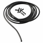 Hose Connector Splitter 300CM Black for Windshield Washer Wiper Tube