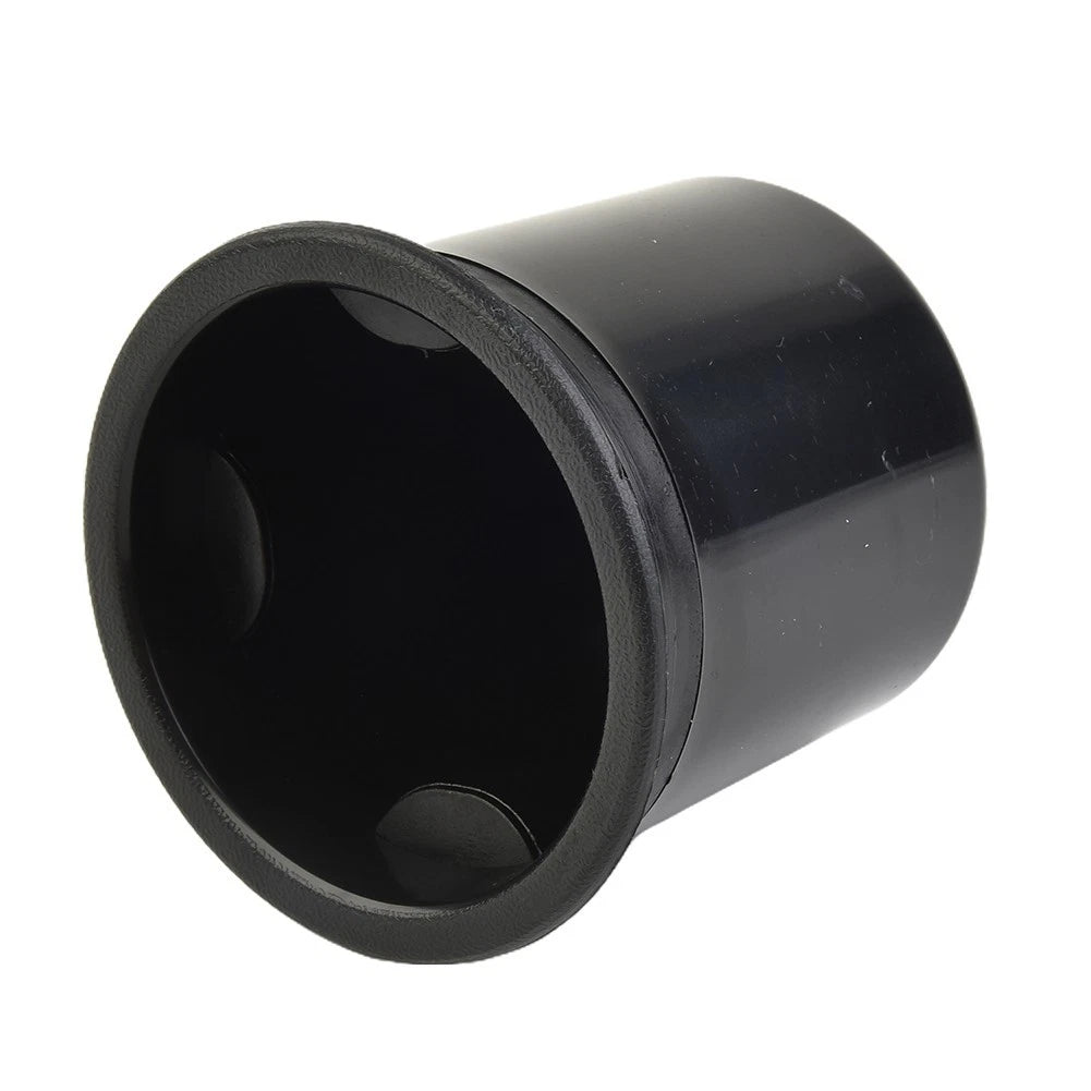 Cup Holder for Boat Car Marine RV Table (90mm x 80mm) - ABS Black