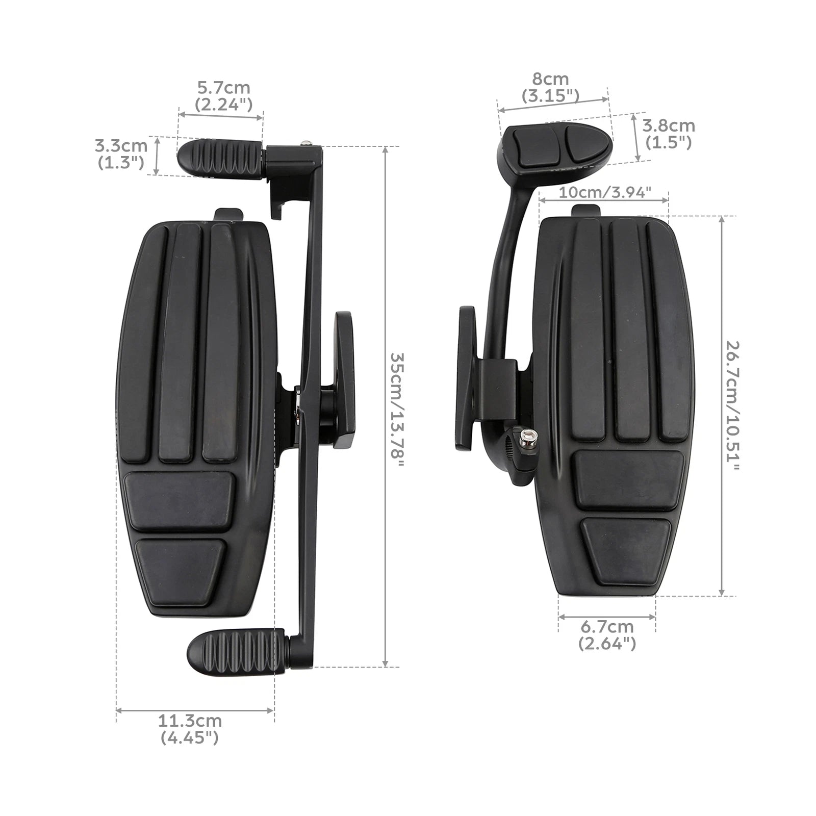 Driver Floorboard Brake Lever Pedal for Honda Goldwing 1800 (2001–2017)