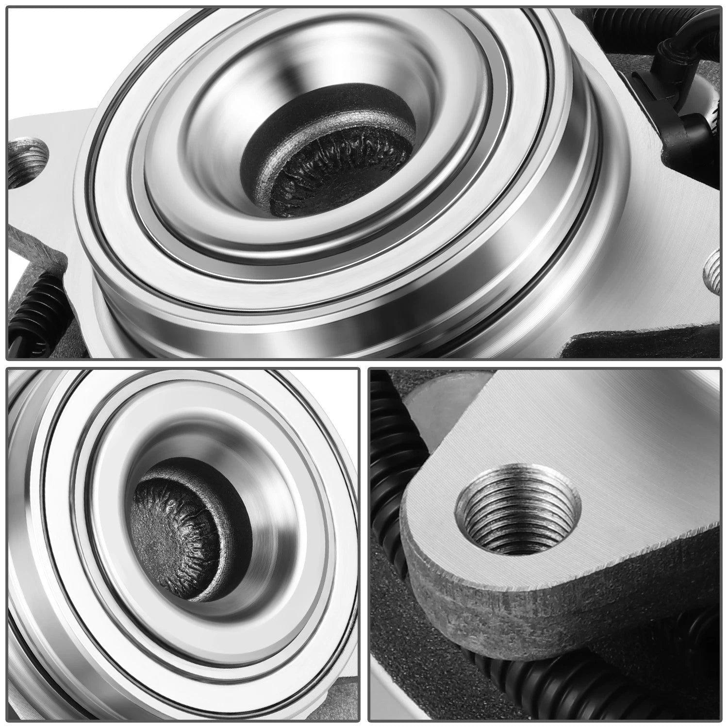 Front Wheel Bearing & Hub Assembly w/ ABS Sensor for Ford F-150 (2015–2017)