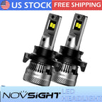 H13 9008 LED Headlight Bulbs Kit for High/Low Beam (660000LM, 6500K)