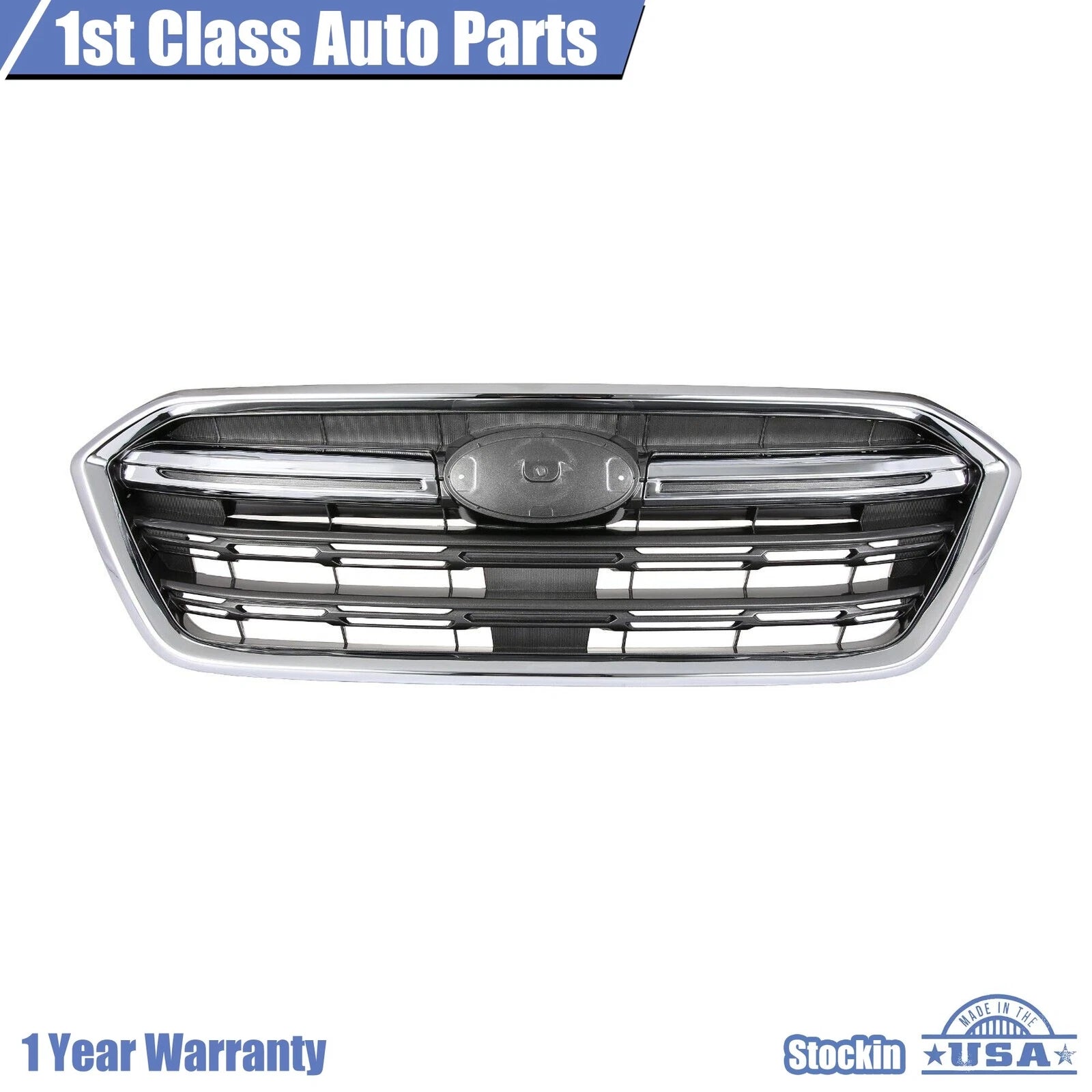 Chrome Front Grille for Subaru Outback (2018-2019)