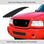 Stainless Black Billet Grille Insert for Ford Ranger 4WD (2001-2003)