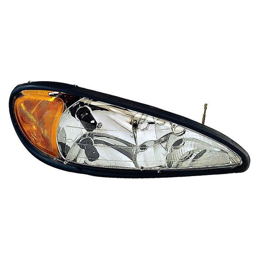 Replacement Driver Side Head Light Assembly For 1999-2005 Pontiac Grand Am