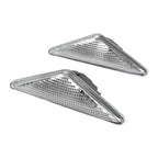 2X Clear Fender Side Marker Indicator Lights for Ford Mondeo MK III (2000–2007)