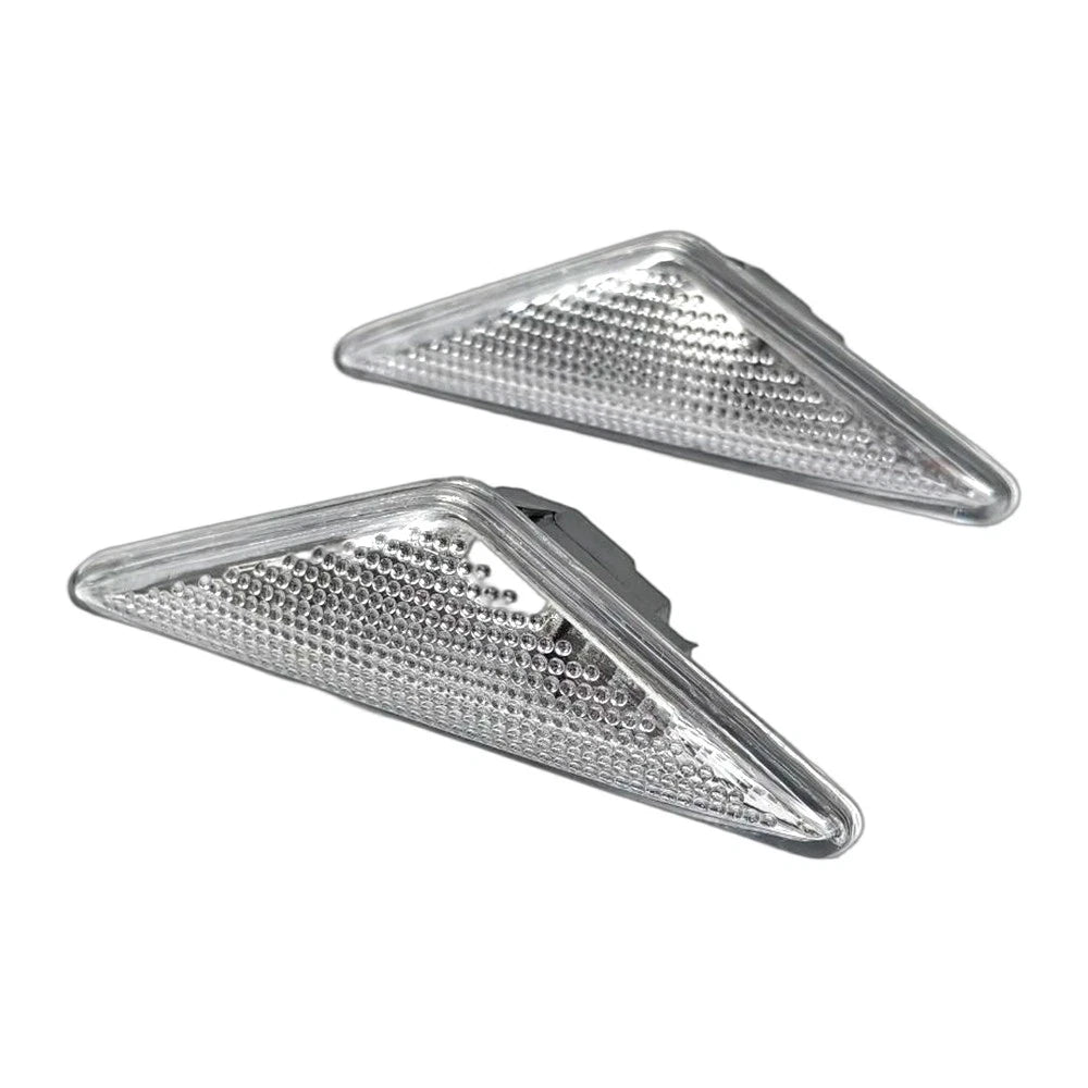 2X Clear Fender Side Marker Indicator Lights for Ford Mondeo MK III (2000–2007)