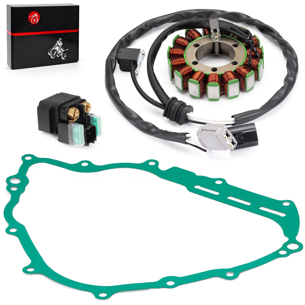 Stator Starter Relay Gasket Kit for Yamaha Rhino 700 YXR700F (2008–2013)