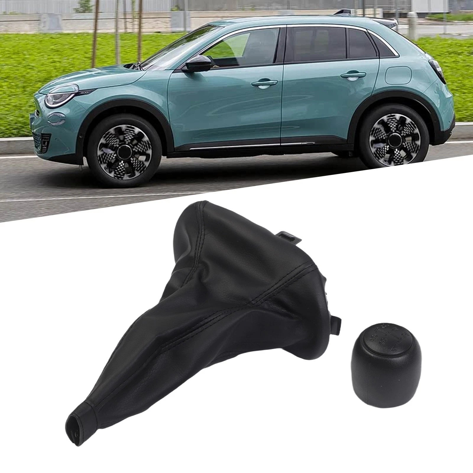 Shift Knob and Gaiter Set for Fiat 600 Seicento (1998–2010)