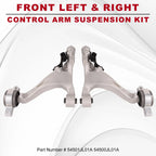 Set of 2 Front Lower Control Arms w/ Ball Joints for Infiniti G37 Q60 QX50 370Z