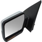 Power Mirror for Ford F-150 (2004–2006) Left Heated Manual Fold Chrome
