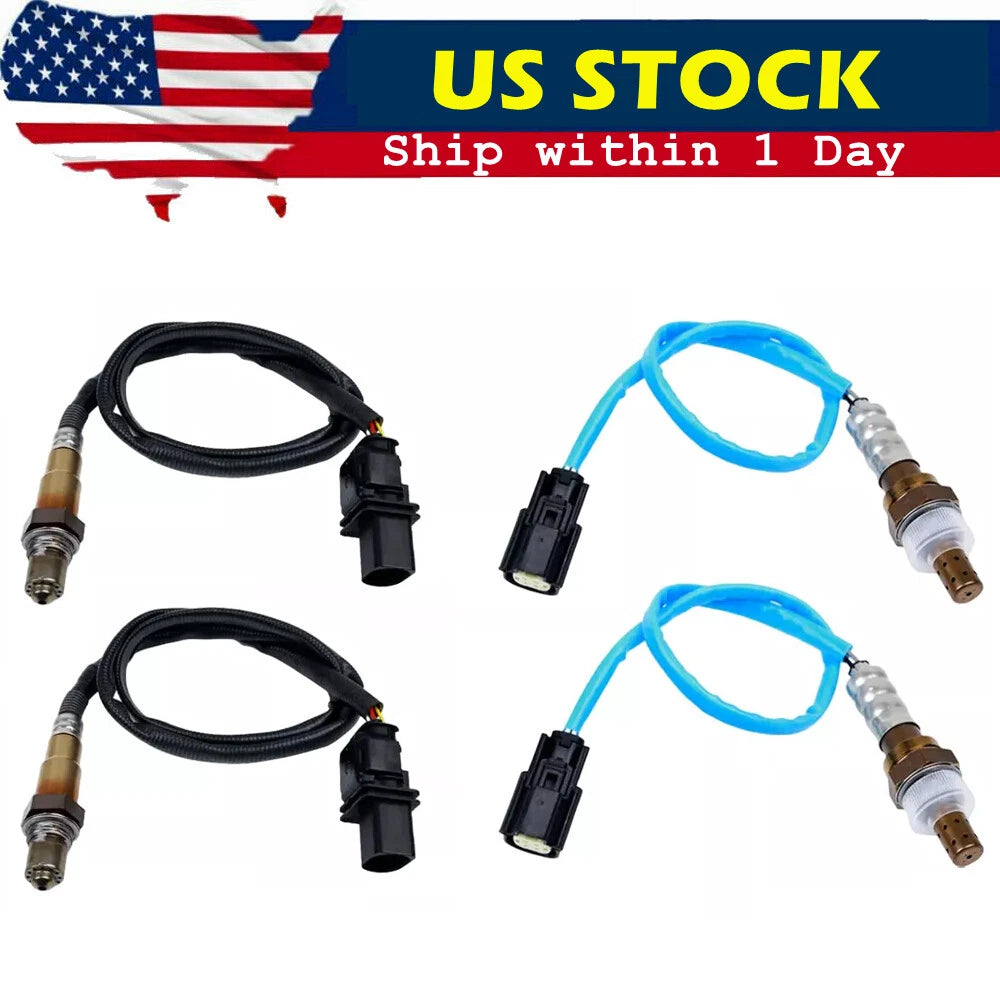 Set of 4 O2 Oxygen Sensors for Ford F-150 3.5L Turbo (2011–2014)