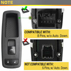Front Right Power Window Switch for Dodge Grand Caravan (2008–2012)