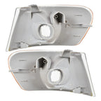 Projector Headlight Housing Pair for Toyota Corolla (2001–2002)