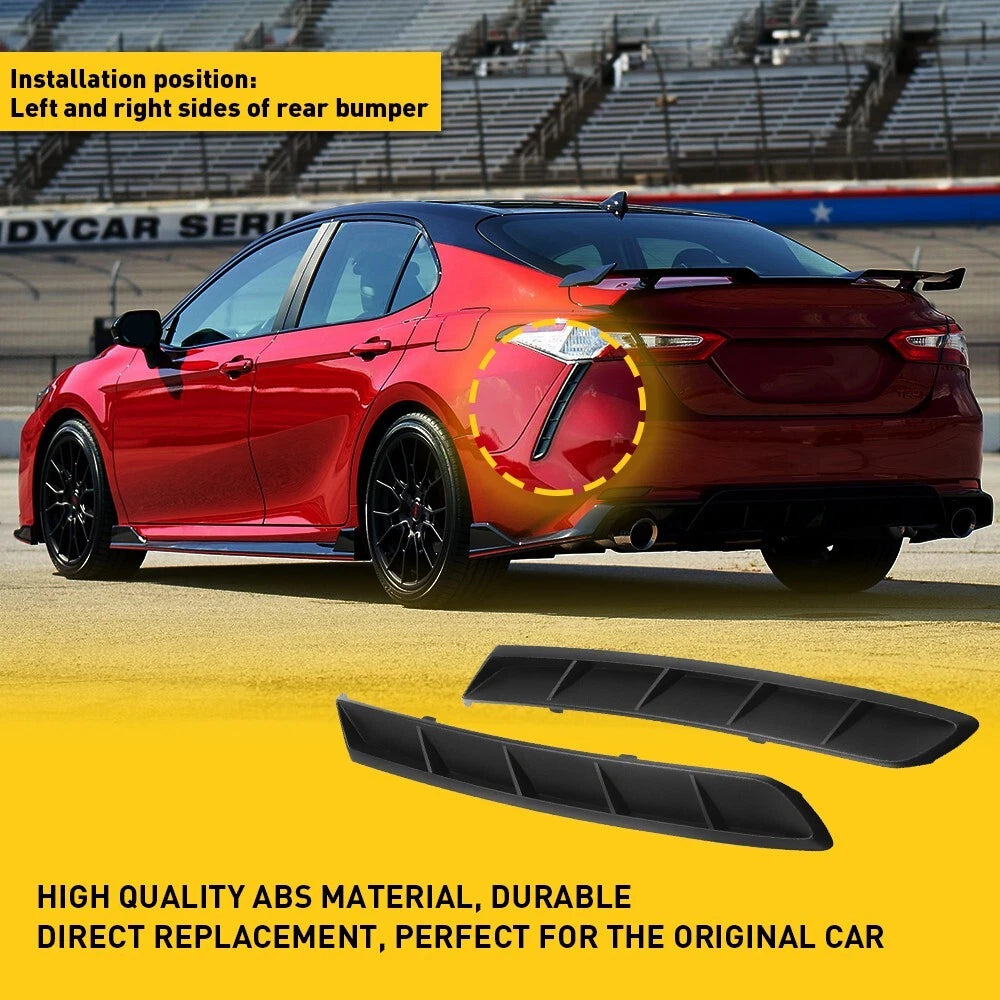 Pair of Rear Bumper Trim Molding for Toyota Camry (2018–2021)