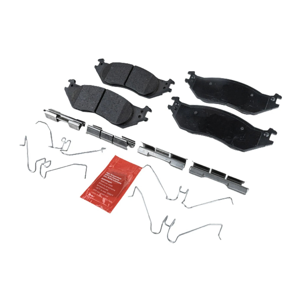 Brake Pad Set for Ford E-150 Club Wagon (2004–2005) Front and Rear