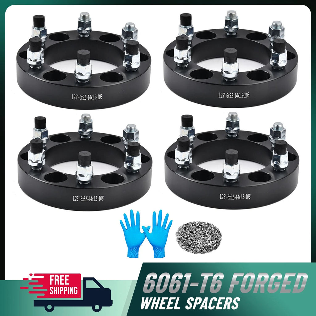 1.25" Wheel Spacers for Chevy Silverado 1500 C2500 (1999–2013)
