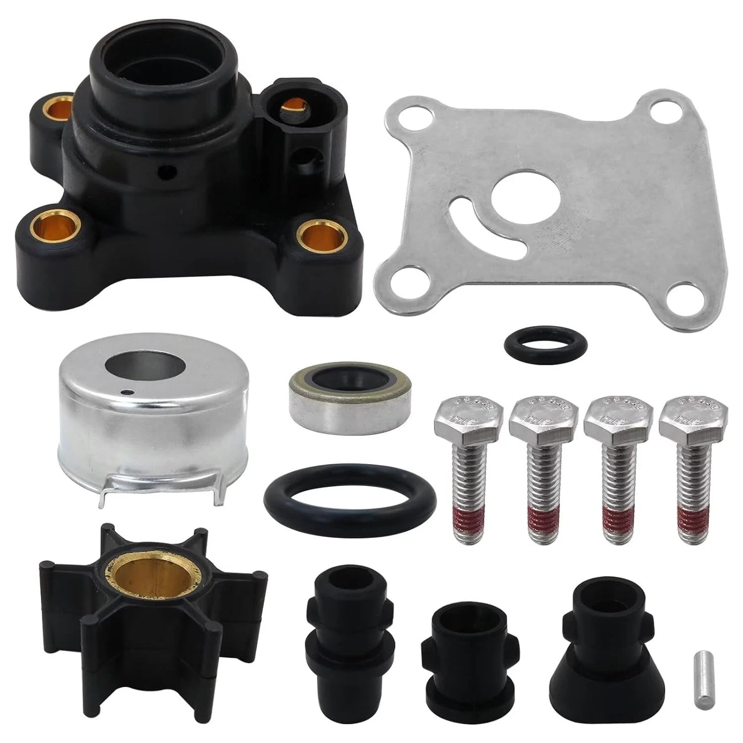 Water Pump Kit Housing for Johnson Evinrude 9.9-15HP (2-4 Stroke) 394711