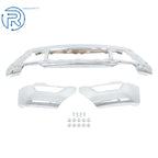 Front Bumper Face Bar for Ford F150 (2021-2023) Split Chrome
