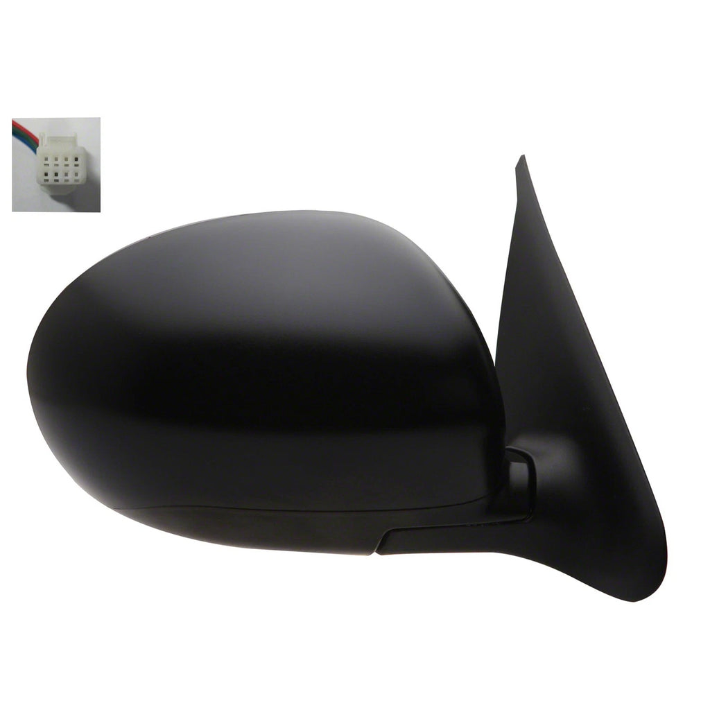 Ready to Paint Passenger Side Power Door Mirror for Nissan Juke (2011–2014)