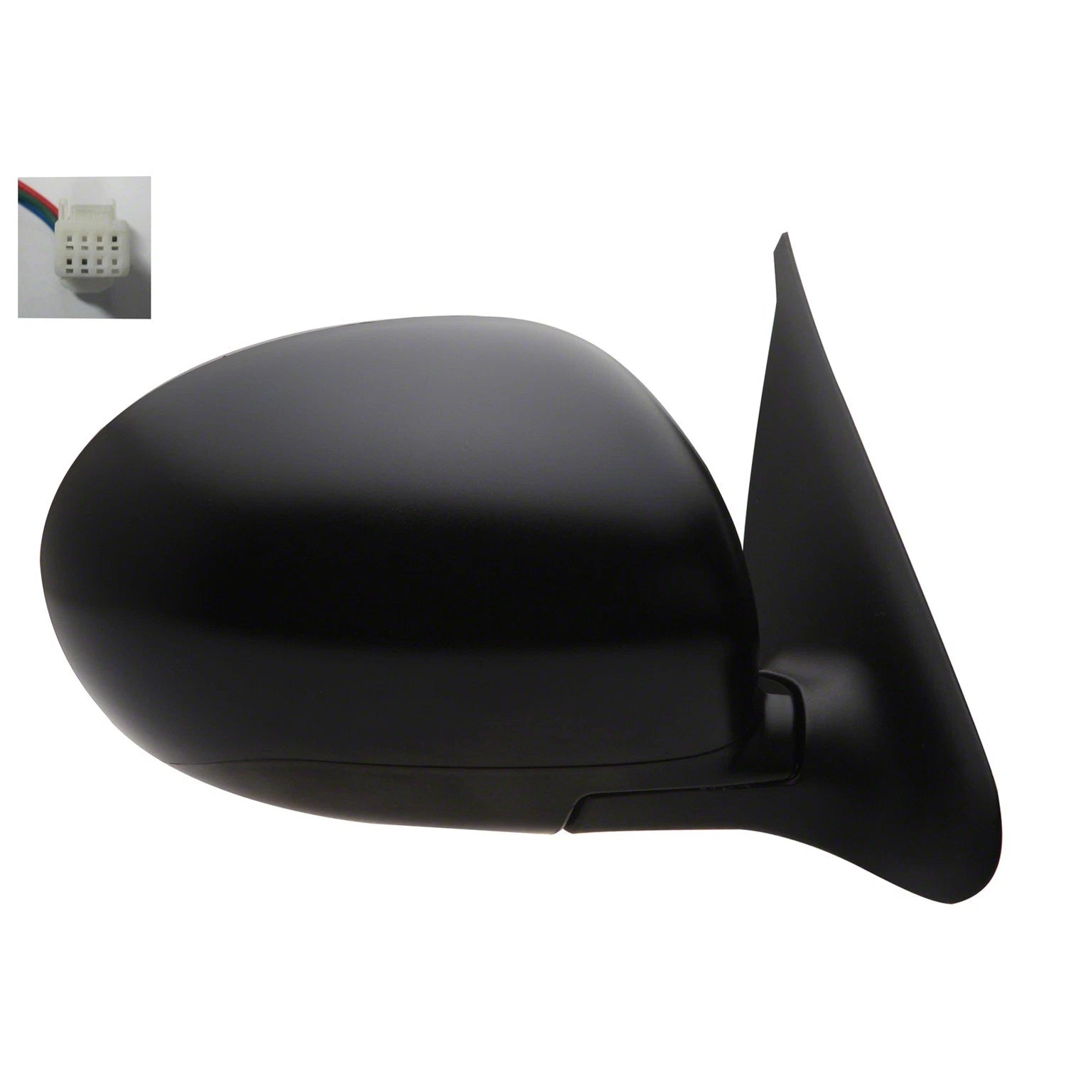 Ready to Paint Passenger Side Power Door Mirror for Nissan Juke (2011–2014)