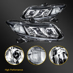 Headlight Assembly for Honda Civic 2-Dr & 4-Dr (2012–2015)