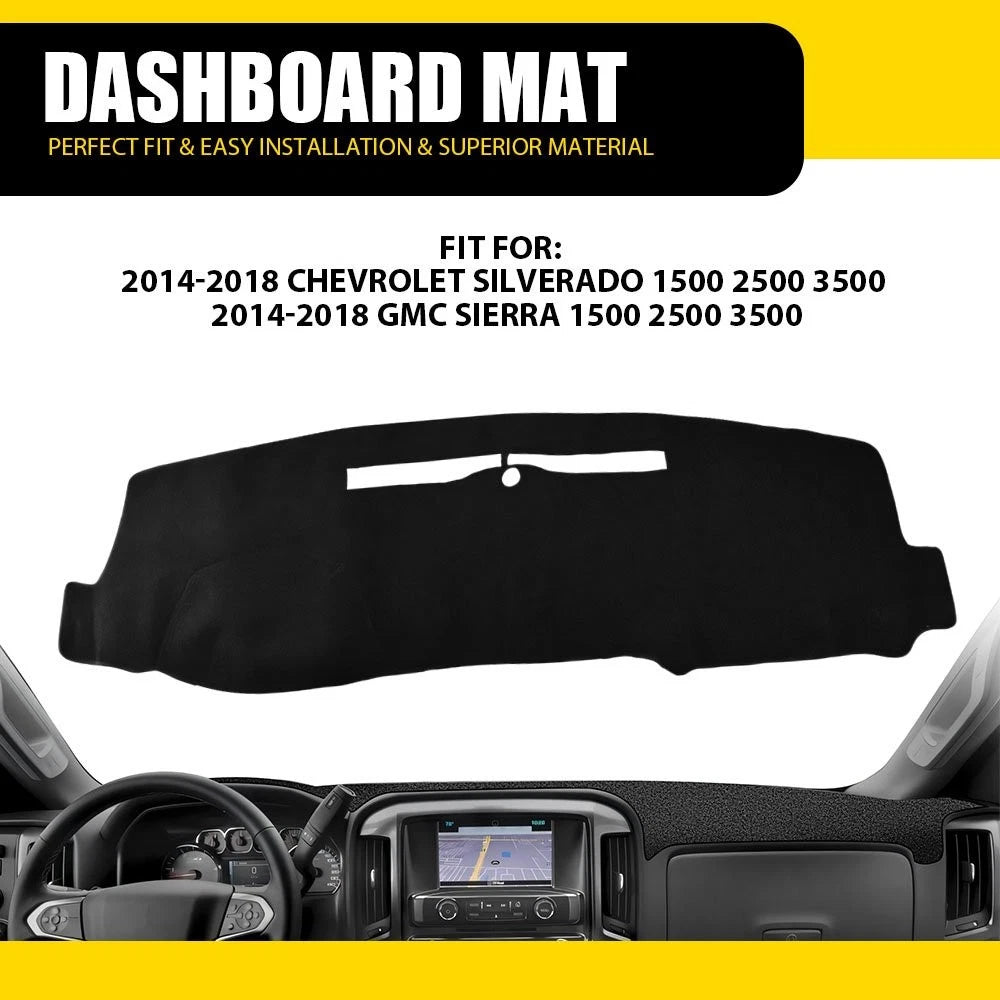 Dashboard Pad Dash Cover for Chevrolet Silverado GMC Sierra (EXV)