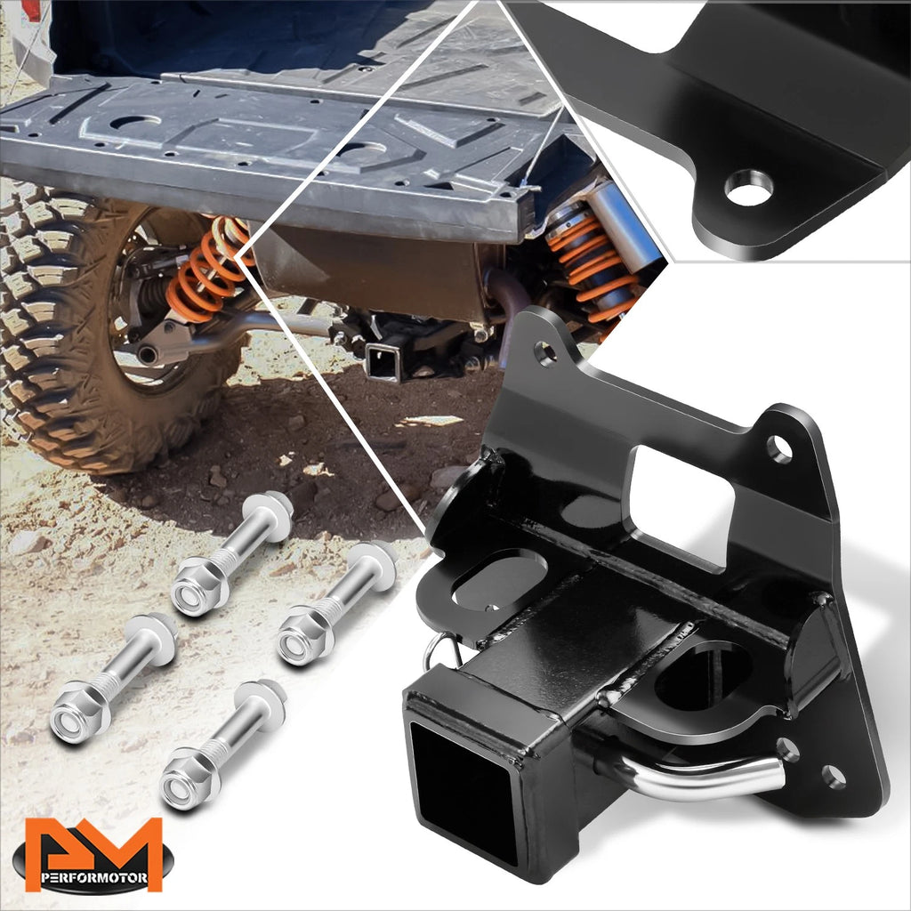 2" Rear Bumper Tow Hitch Receiver for RZR 4 XP 1000 Turbo (2014–2023)