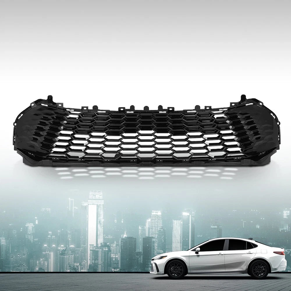 Front Bumper Lower Grille for Toyota Camry (2025) Honeycomb Black