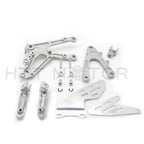 Front Rider Foot Rest Peg Bracket Rearsets for Yamaha YZF R1 (2007–2008)