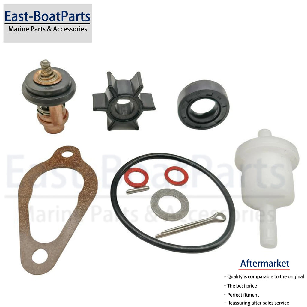 Maintenance Thermostat Kit for Mercury 4 Stroke 4 5 6 HP Outboards (804540, 853702)