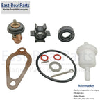 Maintenance Thermostat Kit for Mercury 4 Stroke 4 5 6 HP Outboards (804540, 853702)