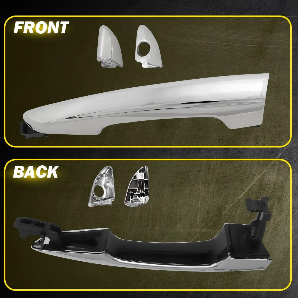 Set of 2 Leather Front Seat Armrest Covers for Honda CR-V (2010–2011)