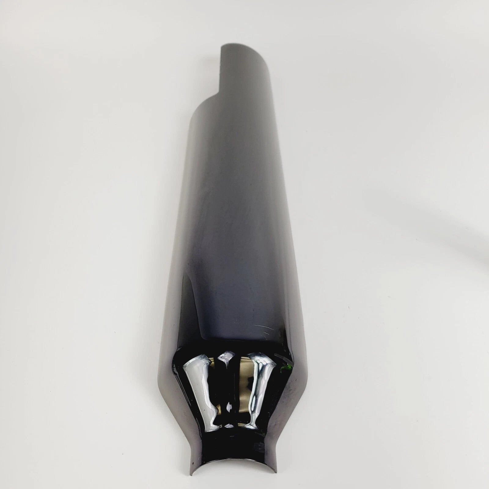 Left Gloss Black Exhaust Slip On Heat Shield for Harley CVO Touring (2017–2023)