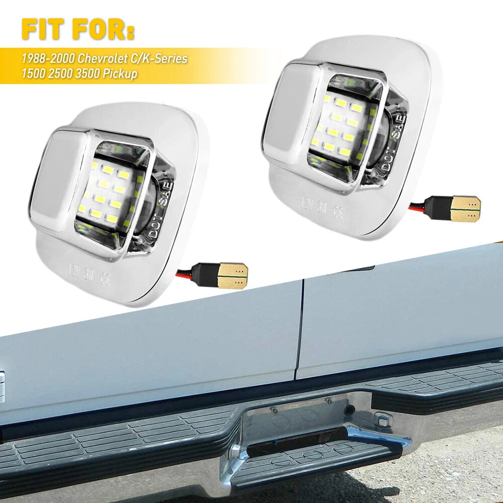 LED License Plate Light for Chevy GMC C/K Pickup Truck
