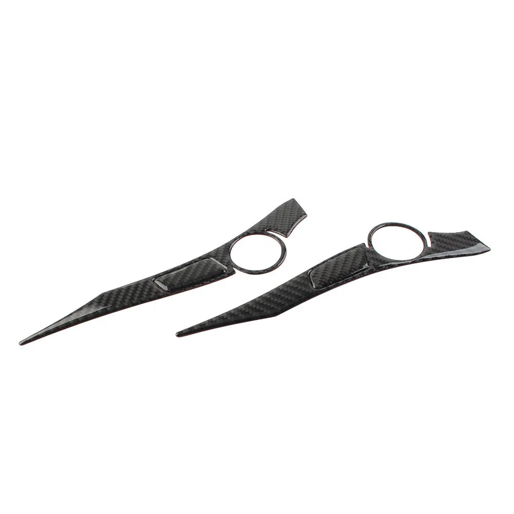 4 x Car Steering Wheel Panel Cover Trim Black for Toyota Prius (2012-2015)