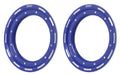 Set of 4 Beadlock Rings for DWT Alumilte Rok'N Lock G2 G3 8 Inch Blue
