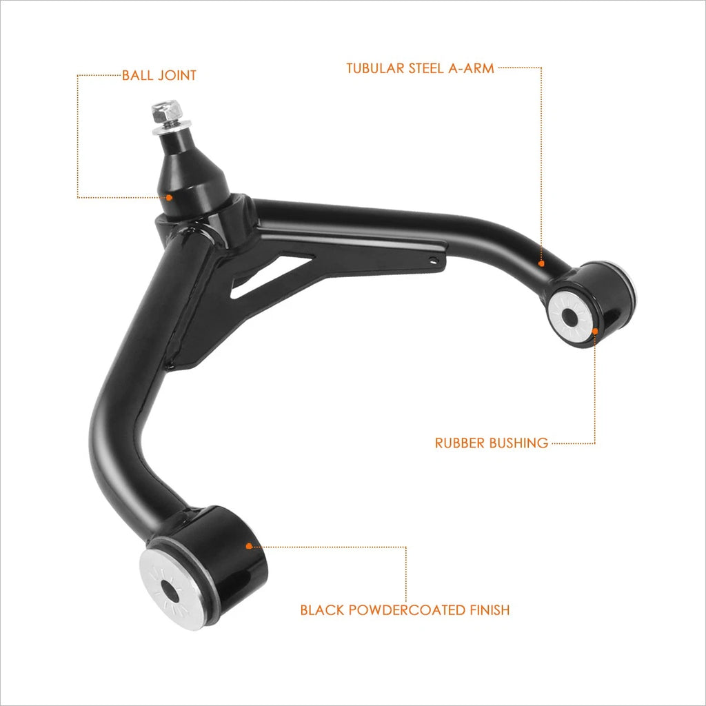 Set of 2 Front Upper Control Arms for Silverado/Sierra/Suburban/Yukon XL (1999–2013)