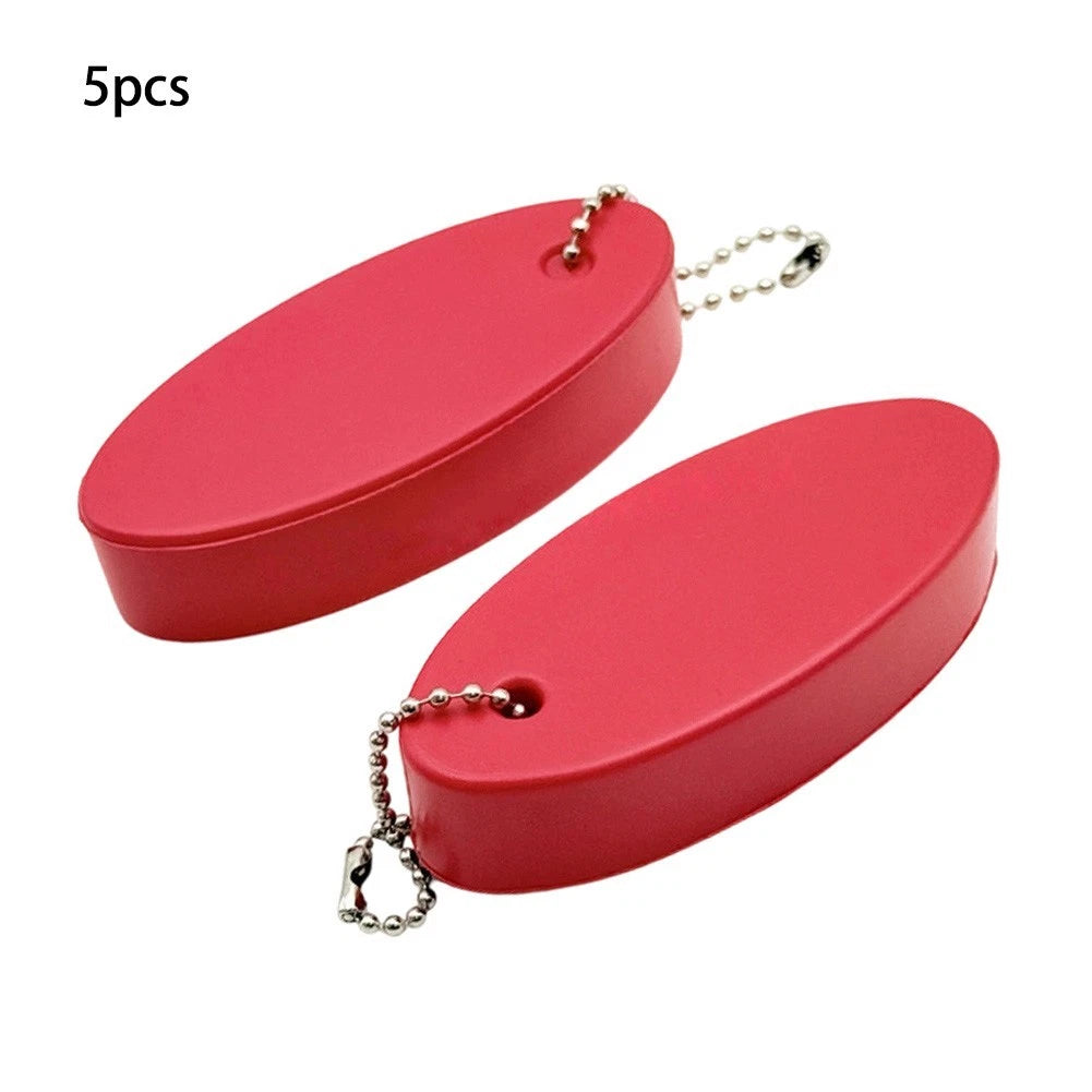 5pcs Quick-Dry Floating Keychain for Boating Fishing Swimming Kayaking