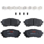 Set of 4 Disc Brake Pads for Mazda 6 (2014–2020)