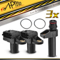 2X Camshaft & Crankshaft Position Sensors for Benz C230 S320 SLK230 (1998–2007)