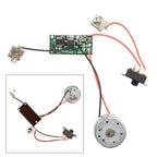 Switch Assembly for Solar Drive Motor Regulation Control (Toys)