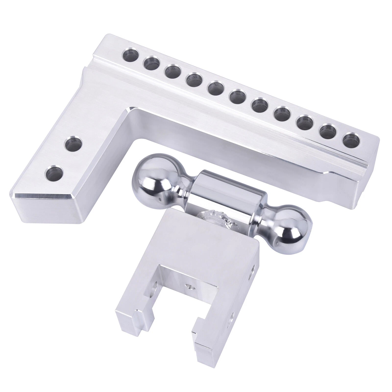 Adjustable Trailer Hitch Ball Mount for Truck (Fits Various Models)