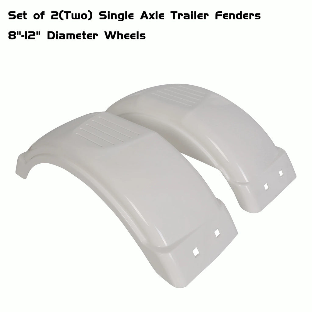 Set of 2 Trailer Fenders for PWC/Jet (8"-12" Tire Wheel)