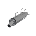 MBRP Single Slip-On System with 4.5" Muffler for Polaris Ranger 800 (2009–2014)