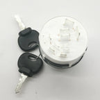 Ignition Switch with 2 Keys 701/80184 for JCB Backhoe Loader (N/A)