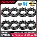 2" Wheel Spacers for Ford F-250 F-350 Super Duty & Excursion (2005–2016)