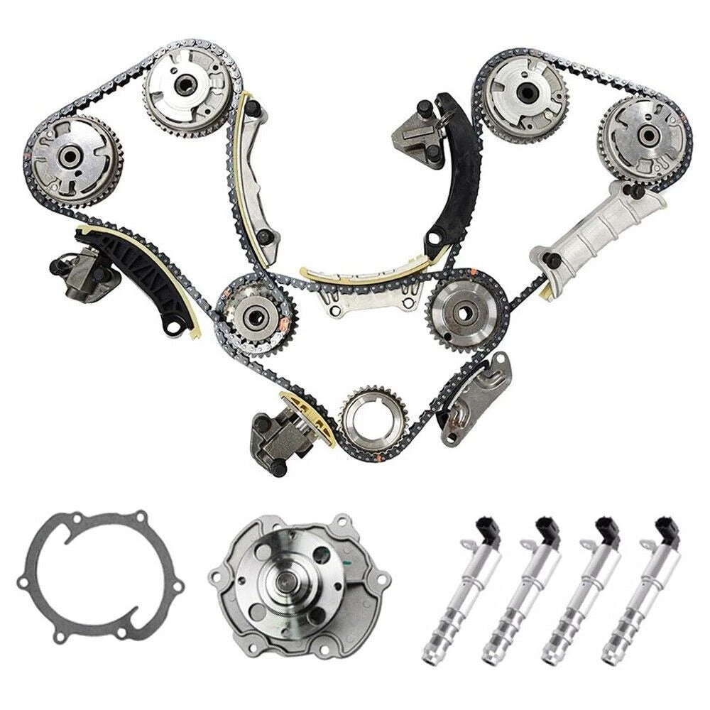 Timing Chain Kit VVT Gears Valves Water Pump for Chevy GMC Buick Cadillac 3.6L (2010–2019)