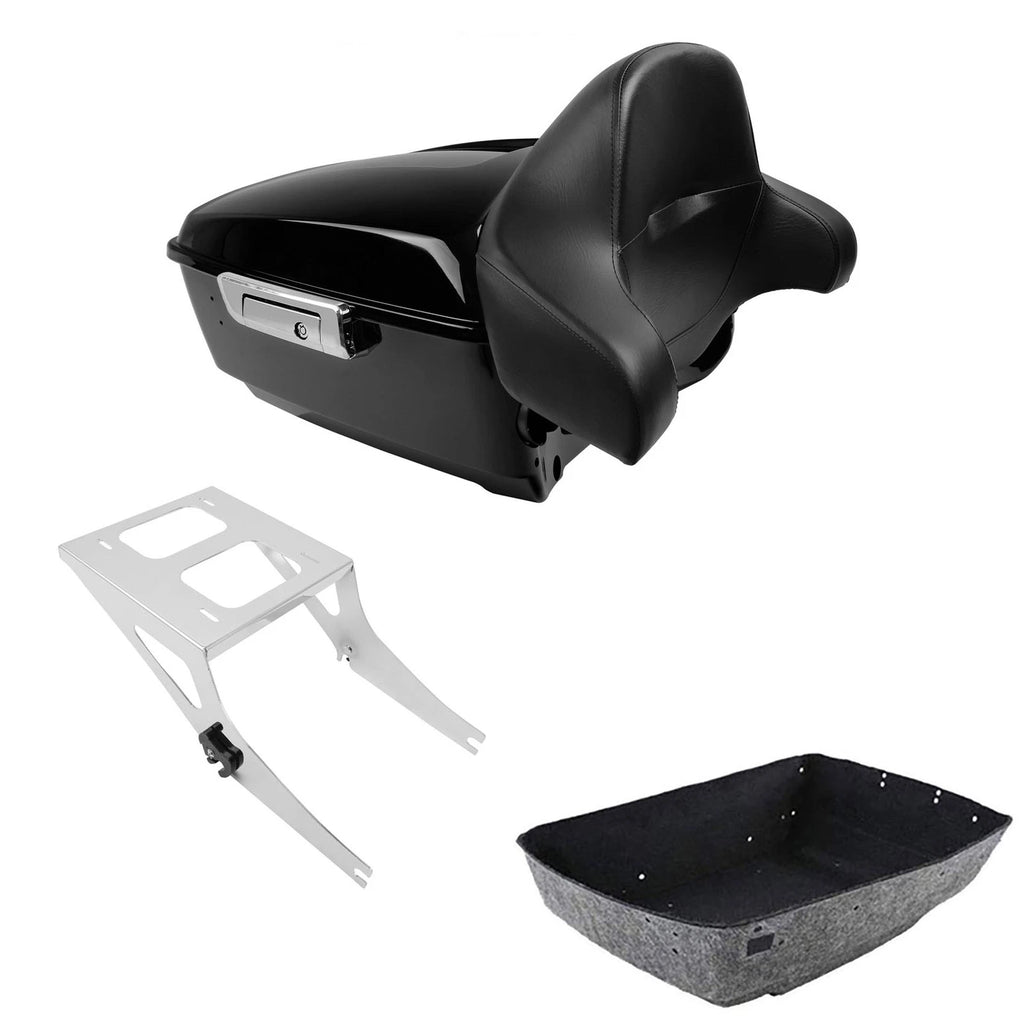 Trunk Pad Backrest for Harley Fat Boy FLSTF (2008–2017)