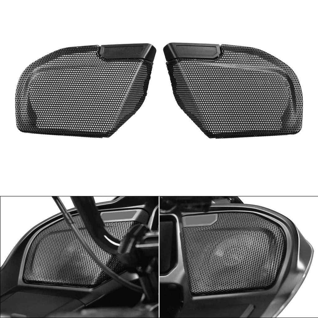 Front Fairing Speaker Grills Mesh Covers for Harley CVO Road Glide ST (2022–2023)
