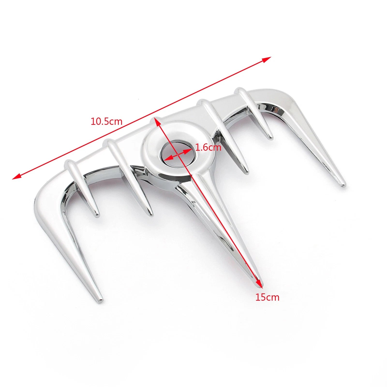 Chrome Fairing Gas Tank Door Trim for Honda GL1800 (2001–2011)